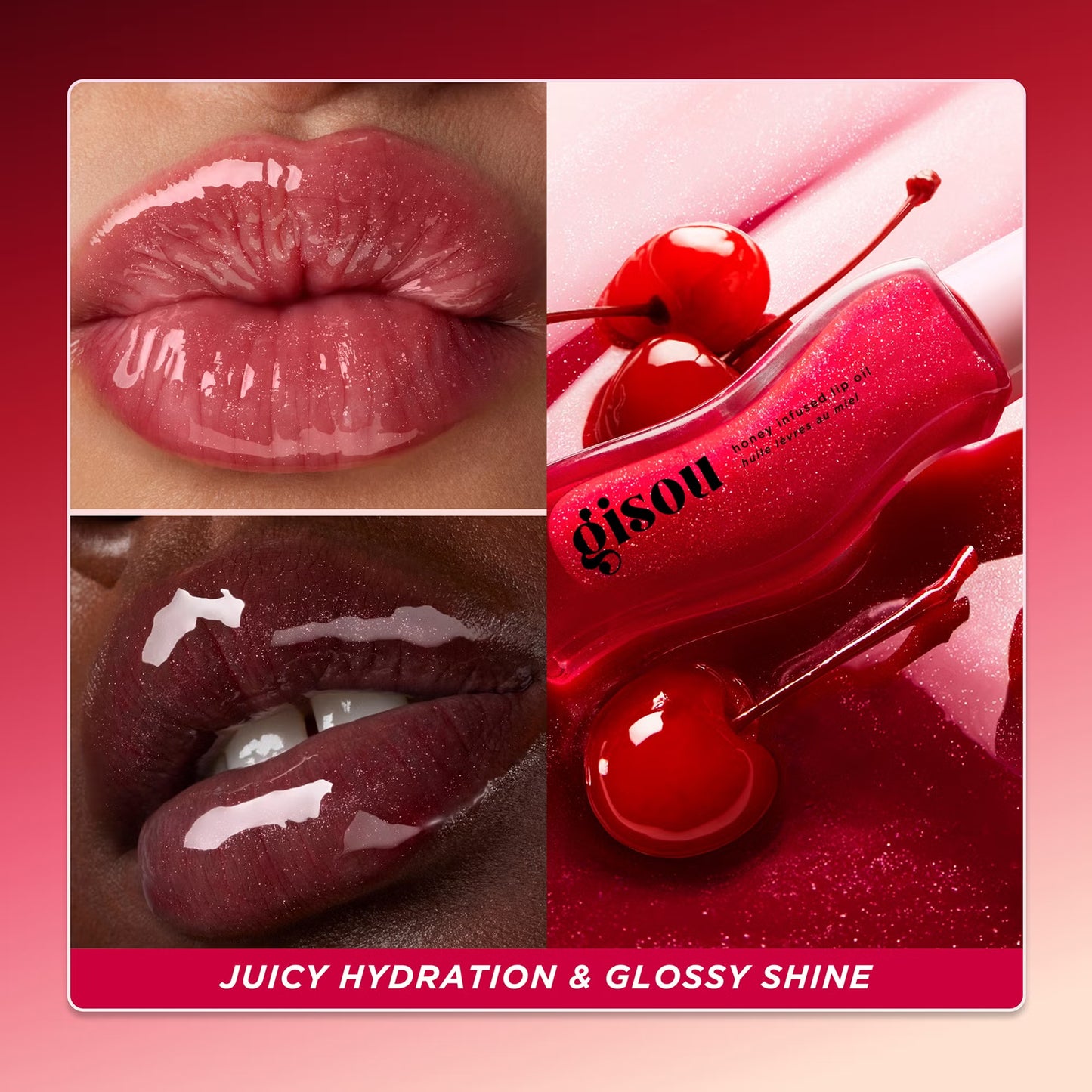 Gisou Honey Infused Lip Oil – Nourishing Shine