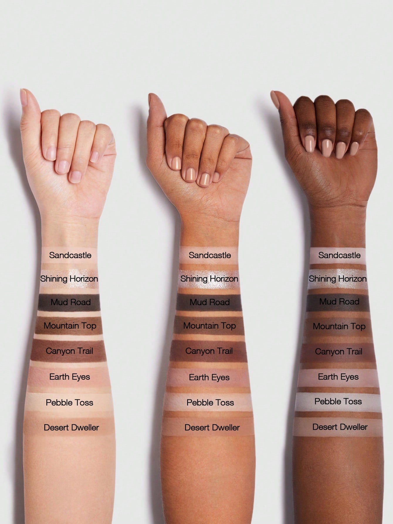 SHEGLAM eyeshadow palette shimmer and matte close-up