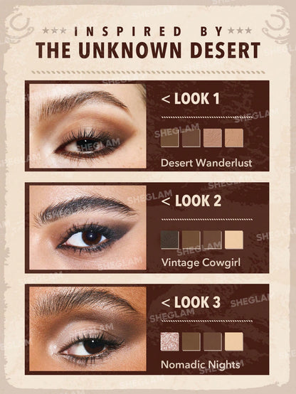 SHEGLAM Live To Roam Palette packaging front view Egypt