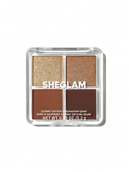 SHEGLAM Cosmic Crystal Eyeshadow Quad – Higher Self in Egypt