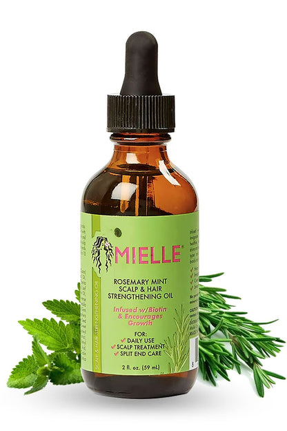 Mielle Rosemary & Mint Hair Oil – Strengthening Care