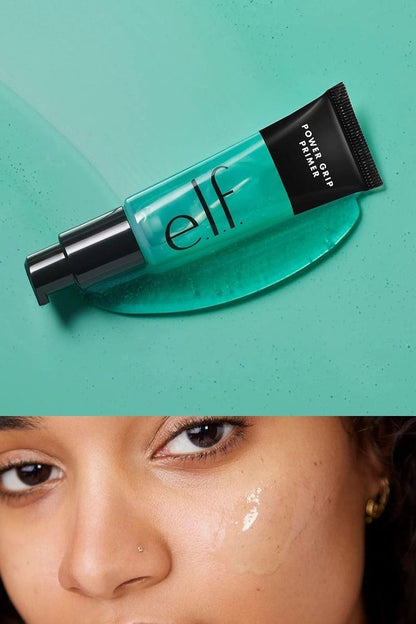 e.l.f. Primer texture gel swatch on skin