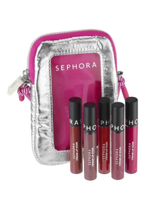 Sephora Cream Lip Stain Set – 5 Liquid Lipsticks