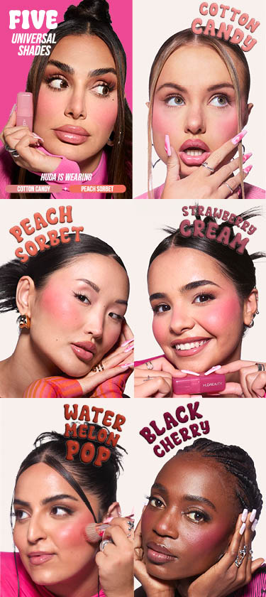 Huda Beauty Cream Blush – Radiant Finish