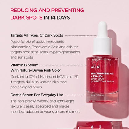 Anua Niacinamide 10% + TXA 4% Serum 30ml – Brightening
