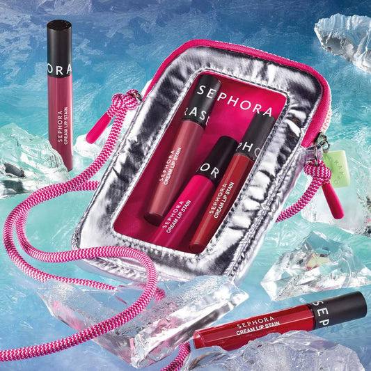 Sephora Cream Lip Stain Set – 5 Liquid Lipsticks